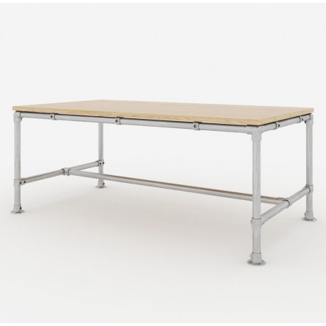 Piètement de table 200x100x80 cm - Modèle 1 (Klemp) - Tables et bancs en tubes Piètement de table 200x100x80 cm - Modèle 1 (Klemp) - Tables et bancs en tubes