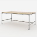 Marco de mesa tubular 160x100x80 cm - Modelo 1 (Klemp) Marco de mesa tubular 160x100x80 cm - Modelo 1 (Klemp)