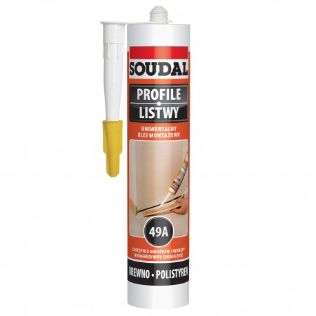 Soudal Fix All Flexi/Marrón 49A 280ml cartucho/adhesivo universal (Klemp) - Lamas de MDF Estándar Soudal Fix All Flexi/Marrón 49A 280ml cartucho/adhesivo universal (Klemp) - Lamas de MDF Estándar