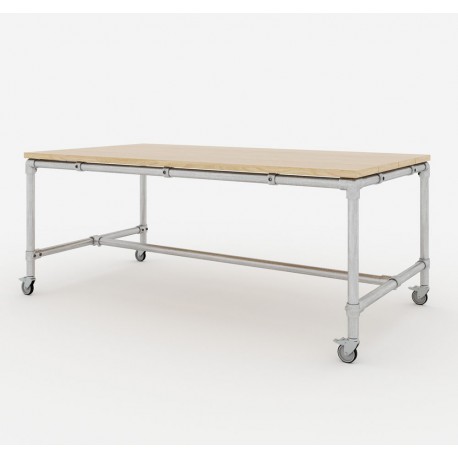 Tafelframe 160x100x80 cm - model 3 (Klemp) - Werkbanken Tafelframe 160x100x80 cm - model 3 (Klemp) - Werkbanken