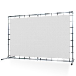 Präsentationswand Banner Aluminium Spannrahmen (Klemp)