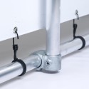 Presentatie Wandbanner Aluminium Stretch Frame (Klemp) Presentatie Wandbanner Aluminium Stretch Frame (Klemp)