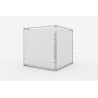 Advertising Cube Banner Aluminium Tension Frame