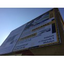 Cadre de tension mural en aluminium pour bannières publicitaires (Klemp) Cadre de tension mural en aluminium pour bannières publicitaires (Klemp)