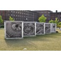 Advertising Cube Banner Aluminium Tension Frame (Klemp)
