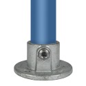 Łącznik ścienny - stopa okrągła Typ 10A, 21,3 mm, Ocynk (Klemp) Łącznik ścienny - stopa okrągła Typ 10A, 21,3 mm, Ocynk (Klemp)