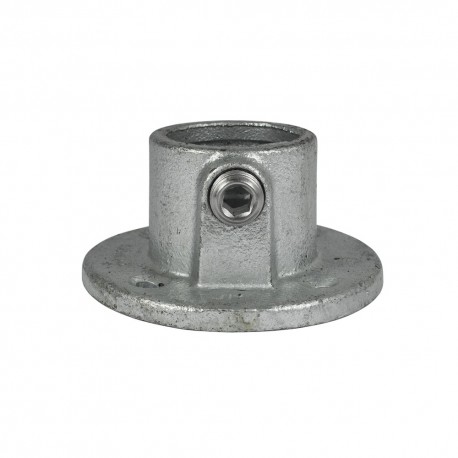 Łącznik ścienny - stopa okrągła Typ 10A, 21,3 mm, Ocynk (Klemp) - Złącza okrągłe Łącznik ścienny - stopa okrągła Typ 10A, 21,3 mm, Ocynk (Klemp) - Złącza okrągłe