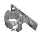 Abrazadera plegable de aluminio E, 48,3 mm, Aluminio (Klemp)