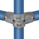 Add-On Corner With Trough Tube 90° Typ 20OE, 48,3 mm, Galvanized (Klemp)