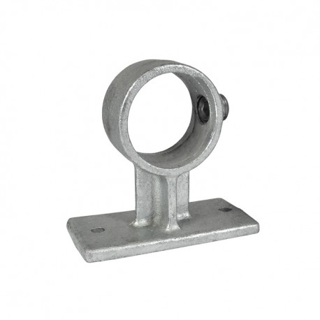 Soporte de pasamanos Typ 34A, 21,3 mm, Galvanizado (Klemp) - Abrazaderas de tubo redondas Soporte de pasamanos Typ 34A, 21,3 mm, Galvanizado (Klemp) - Abrazaderas de tubo redondas