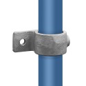 Piastra a collare lato singolo Typ 55A, 21,3 mm, Zincato (Klemp)