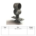 Versteviging Achter ContainerC3428 ContainerE, 48,3 mm, Thermisch verzinkt (Klemp) Versteviging Achter ContainerC3428 ContainerE, 48,3 mm, Thermisch verzinkt (Klemp)