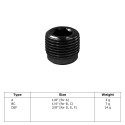 Stellschrauben aus rostfreiem Stahl für Rohrverbinder - Typ 76A - 21,3 mm (Schwarz) (Klemp) Stellschrauben aus rostfreiem Stahl für Rohrverbinder - Typ 76A - 21,3 mm (Schwarz) (Klemp)