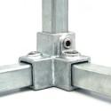 Dreiweg Eckstück 90° - 25 mm - Typ 18S-25 (Klemp) Dreiweg Eckstück 90° - 25 mm - Typ 18S-25 (Klemp)