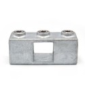 Kreuzstück, durchgehend - 25 mm - Typ 22S-25 (Klemp) Kreuzstück, durchgehend - 25 mm - Typ 22S-25 (Klemp)