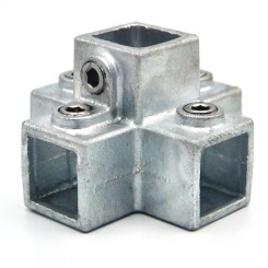 Four Socket Cross Typ 26S, 25 mm, Galvanized (Klemp)