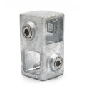 Kreuzstück, vorgesetzt, 90° - 25 mm - Typ 28S-25 (Klemp) Kreuzstück, vorgesetzt, 90° - 25 mm - Typ 28S-25 (Klemp)