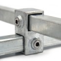 Kreuzstück, vorgesetzt, 90° - 25 mm - Typ 28S-25 (Klemp) Kreuzstück, vorgesetzt, 90° - 25 mm - Typ 28S-25 (Klemp)