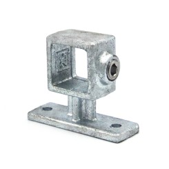 Handrail support Typ 34S, 25 mm, Galvanized (Klemp)
