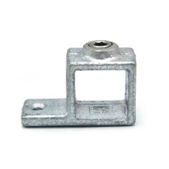 Eyelet part single lip Typ 55S, 25 mm, Galvanized (Klemp)