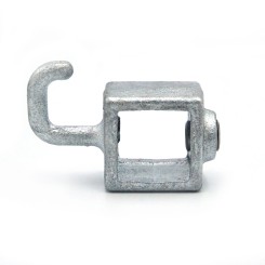 Gancho torcido Typ 64S, 25 mm, Galvanizado (Klemp)