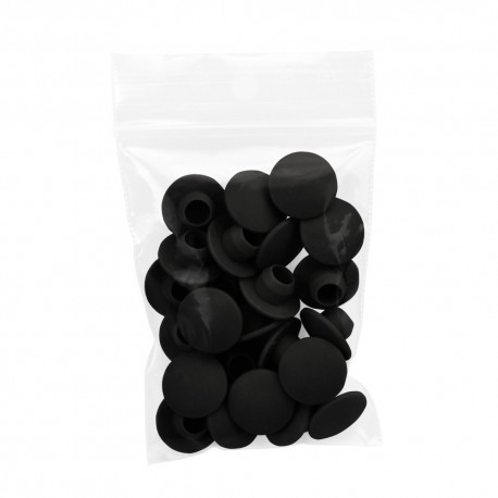 Tapón de rosca de plástico gris (25 piezas) Typ 78DEF, Negro (Klemp) - Abrazaderas de tubo Tapón de rosca de plástico gris (25 piezas) Typ 78DEF, Negro (Klemp) - Abrazaderas de tubo