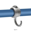 Gancho de abrigo Typ 64A, 21,3 mm, Galvanizado (Klemp) Gancho de abrigo Typ 64A, 21,3 mm, Galvanizado (Klemp)