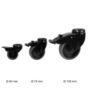 Roue pivotante 50 mm (Klemp) Roue pivotante 50 mm (Klemp)