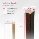 MDF Standaard Latten 29x40 (Klemp)