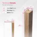 Lattes Standard MDF 29x40 (Klemp)