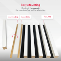 MDF Standaard Latten 29x40 (Klemp) MDF Standaard Latten 29x40 (Klemp)
