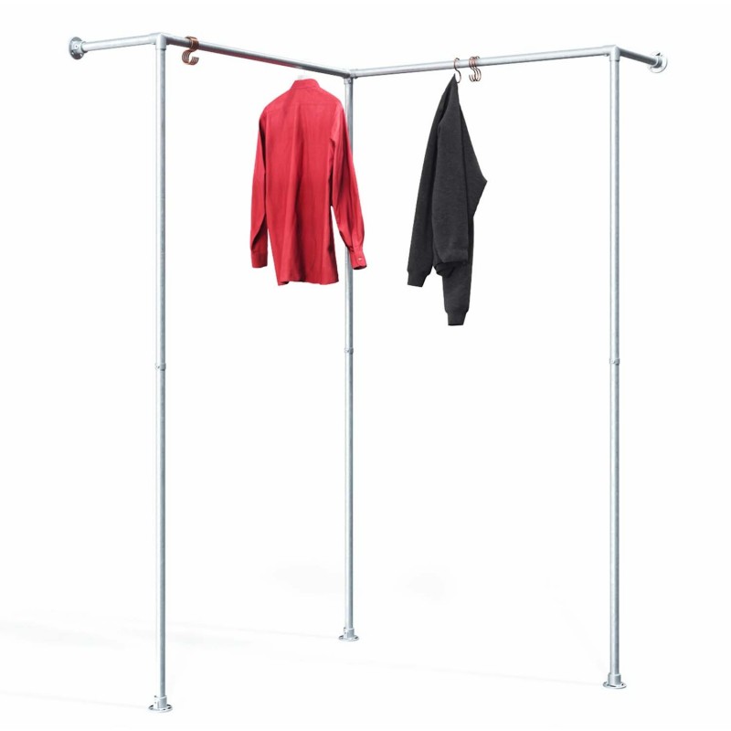 Kapstok Keulen - voor wandmontage - gegalvaniseerd (Klemp) - Kits Kapstok Keulen - voor wandmontage - gegalvaniseerd (Klemp) - Kits