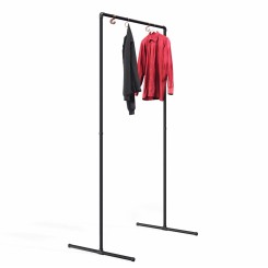 Appendiabiti Monaco di Baviera - A libera installazione - Nero (Klemp)