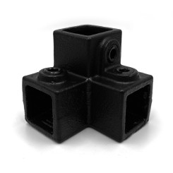 Three-way elbow 90° Typ 18S, 25 mm, Black (Klemp)
