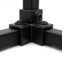 Coude 3 voies 90° Typ 18S, 25 mm, Le noir (Klemp) Coude 3 voies 90° Typ 18S, 25 mm, Le noir (Klemp)