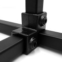 Eckstück durchlaufender Ständer - 25 mm - Typ 20S-25-B (schwarz) (Klemp) Eckstück durchlaufender Ständer - 25 mm - Typ 20S-25-B (schwarz) (Klemp)