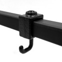 Gancho torcido Typ 64S, 25 mm, Negro (Klemp) Gancho torcido Typ 64S, 25 mm, Negro (Klemp)