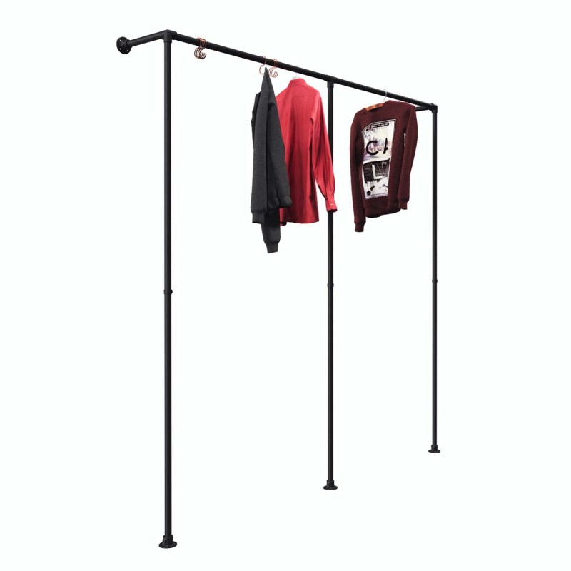 Perchero Dresden - De pared - Negro (Klemp) - Kits Perchero Dresden - De pared - Negro (Klemp) - Kits