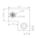 Kolano 90° Typ 6S, 25 mm, Ocynk (Klemp) Kolano 90° Typ 6S, 25 mm, Ocynk (Klemp)
