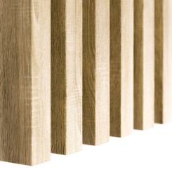 MDF Klassieke Latten 30x40 - Sonoma eik - 17 stuks (Klemp)