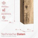 MDF Klassieke Latten 30x40 - Wotan eiken - 17 stuks (Klemp) MDF Klassieke Latten 30x40 - Wotan eiken - 17 stuks (Klemp)