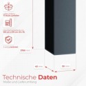 Lattes Classiques MDF 30x40 - Anthracite - 17 pièces (Klemp) Lattes Classiques MDF 30x40 - Anthracite - 17 pièces (Klemp)