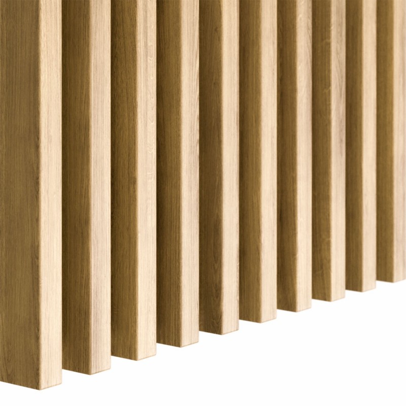 Minilamas MDF 16x30 - Roble natural - 31 piezas (Klemp) - Lamas MDF Mini Minilamas MDF 16x30 - Roble natural - 31 piezas (Klemp) - Lamas MDF Mini