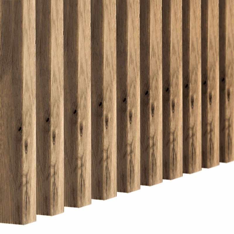 Mini Lattes MDF 16x30 - Chêne Wotan - 31 pièces (Klemp) - Lattes MDF Mini Mini Lattes MDF 16x30 - Chêne Wotan - 31 pièces (Klemp) - Lattes MDF Mini