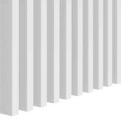 MDF Minilatten 16x30 - Wit mat - 31 stuks (Klemp)