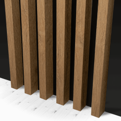 Lattes Standard MDF 29x40 - Chêne Pro - 17 pièces (Klemp)