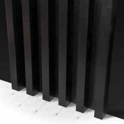 Lattes Standard MDF 29x40 - Tapis noir - 17 pièces (Klemp)