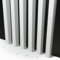 MDF Standard Slats 29x40 - White mat - 17 pieces (Klemp) MDF Standard Slats 29x40 - White mat - 17 pieces (Klemp)
