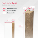 MDF Standaard Latten 29x40 - Lente Eik - 17 stuks (Klemp) MDF Standaard Latten 29x40 - Lente Eik - 17 stuks (Klemp)