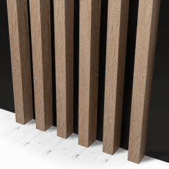 Lattes Standard MDF 29x40 - Chêne Sonoma - 17 pièces (Klemp)